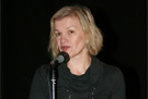 Senada Bešić, konferensens moderator (chefredaktör för tidskriften Žena-Kvinna) [Foto: Haris T.]