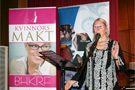 BHKRF:s 10-års jubileum: Gunilla Zimmermann, NBV:s Förbundsstyrelse [Foto: Haris T.]