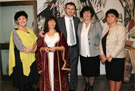 Konferensen ”Kvinnors makt”: Ordförandena i BHKRF med ambassadören Darko Zelenika [Foto: Haris T.]